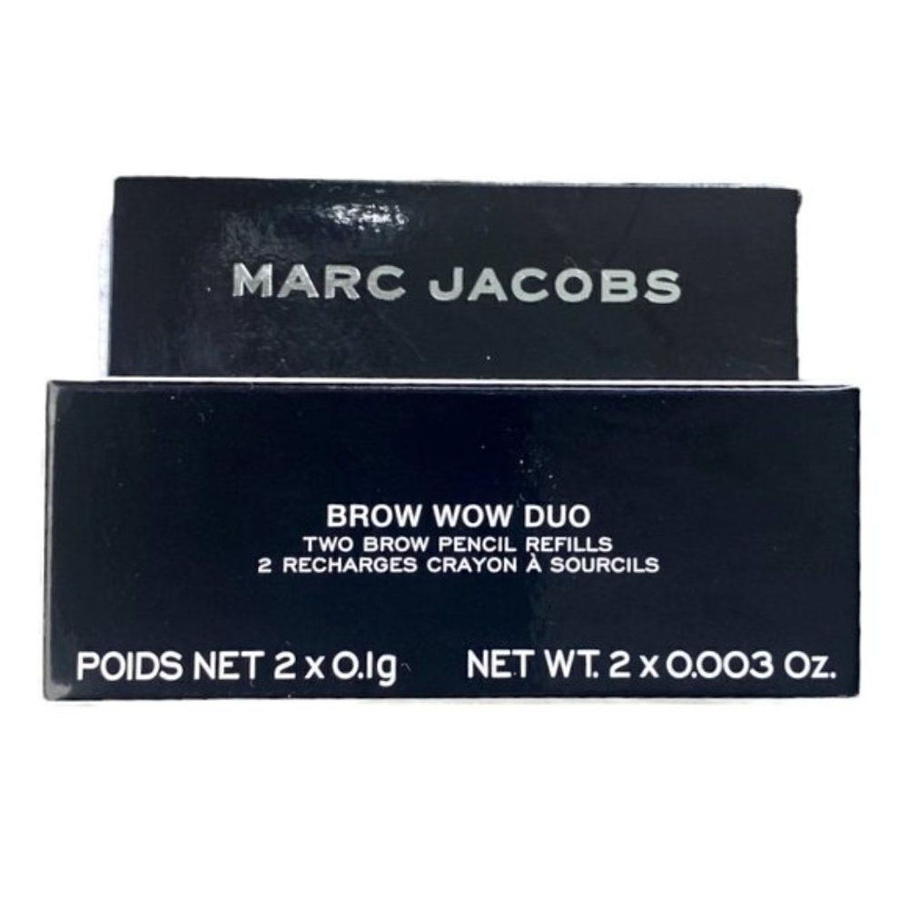 MARC JACOBS Brow Wow Duo Two Brow Pencil Refill Pack Black 10
